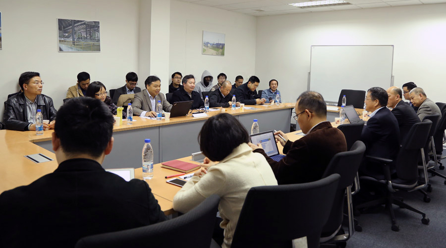 中日《基于海绵城市建设的多路径资源再生混凝土技术与应用》项目推进会议在山美股份隆重召开