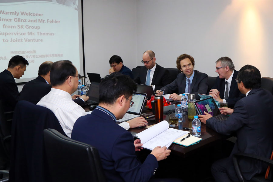 信心满满｜德国SK集团新任董事长莅临山美股份参加合资公司年度董事会