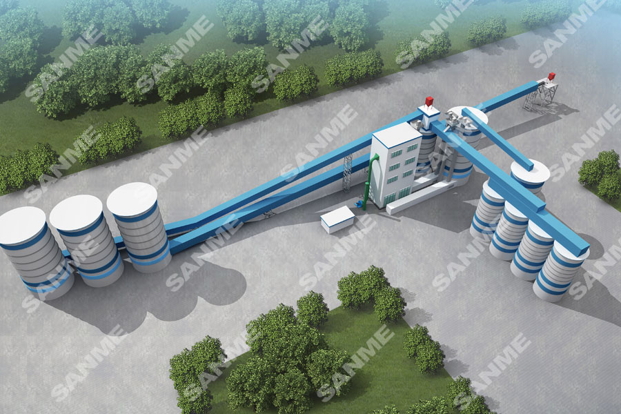 山美股份承建的东方希望精品楼站式机制砂生产工厂调试成功