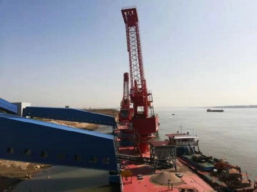湖北一永久性砂石集并中心建成，总投资约2.5亿元，年设计吞吐量360万吨
