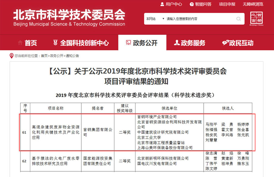 山美股份水浮选除轻物质专利产品助力高品质建筑垃圾再生骨料生产