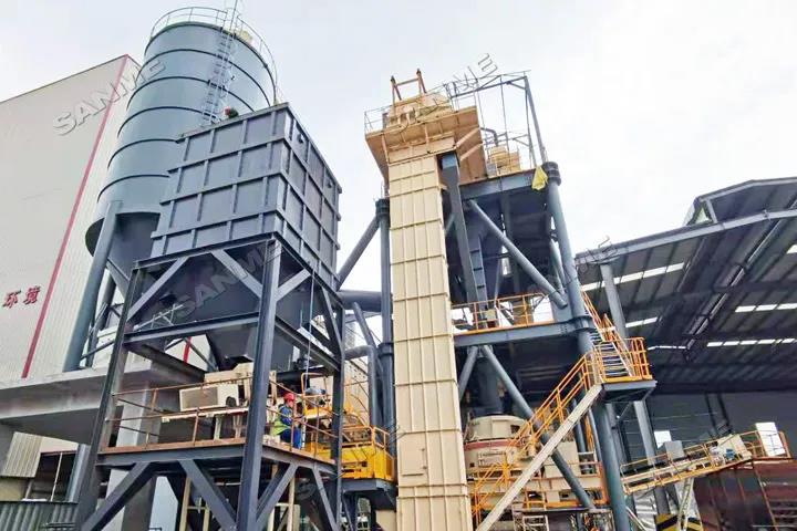 关注｜上海山美股份承建的广州楼站式建筑固废制备机制砂项目即将调试投产