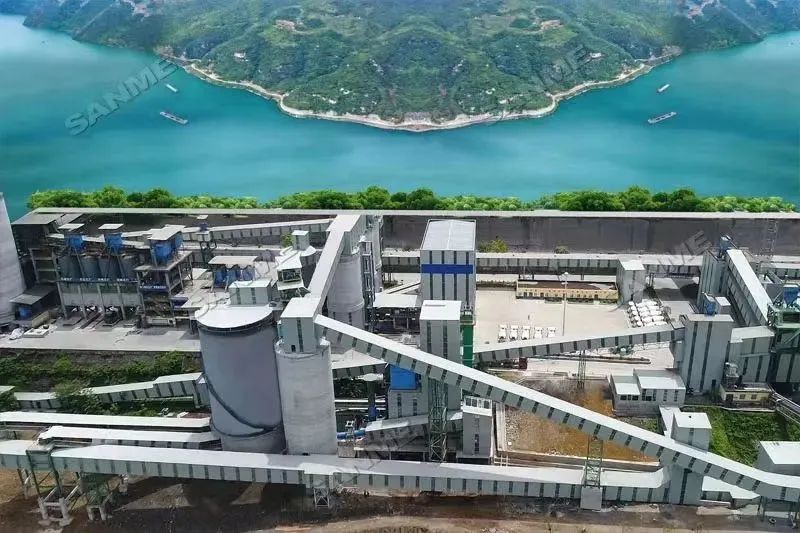 【制砂楼】上海山美股份精品楼站式机制砂生产系统助力湖南常德砂石骨料项目