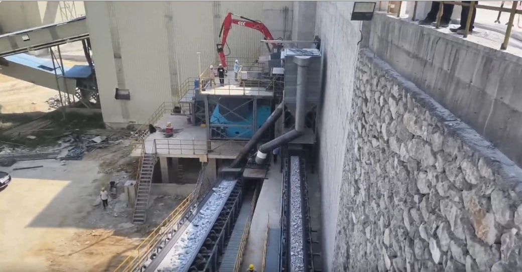 再创佳绩！上海山美股份JC771超1800吨/小时大型颚破成功应用于柳州祥云建材技改项目